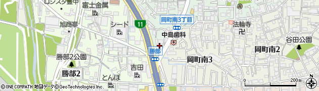 大阪府豊中市宝山町23周辺の地図