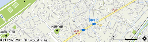兵庫県加古川市加古川町中津419周辺の地図