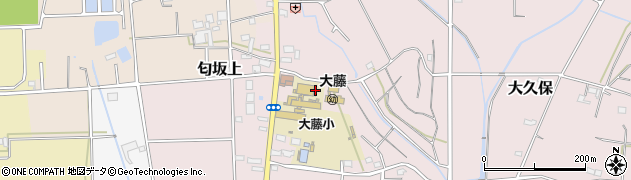 静岡県磐田市大久保640周辺の地図