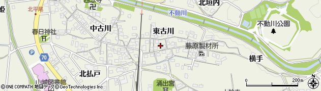 京都府木津川市山城町平尾東古川32周辺の地図