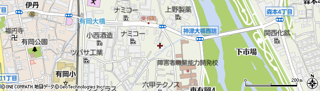 株式会社谷岡材木店周辺の地図