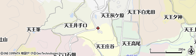 京都府京田辺市天王庄谷61周辺の地図