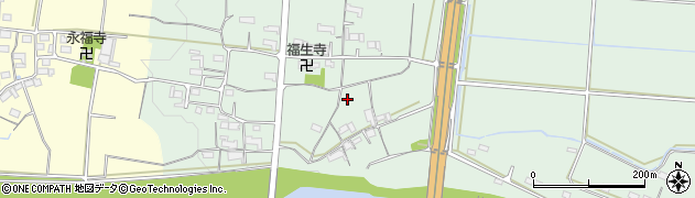 三重県伊賀市高畑周辺の地図