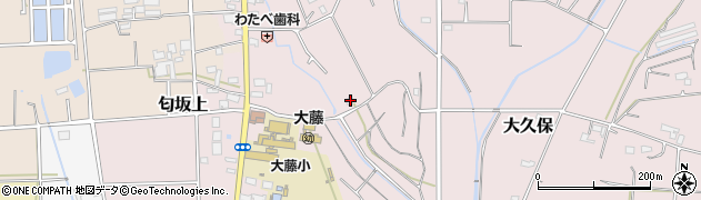 静岡県磐田市大久保622周辺の地図