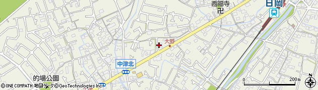 兵庫県加古川市加古川町中津759周辺の地図