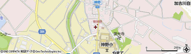 加古川警察署神野交番周辺の地図