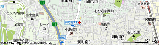 司法書士武田十三事務所周辺の地図
