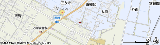 愛知県知多郡美浜町奥田三ケ市27周辺の地図