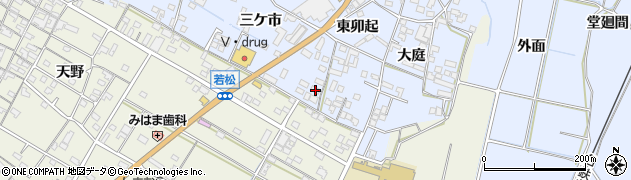 愛知県知多郡美浜町奥田三ケ市29周辺の地図