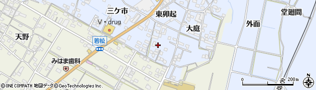 愛知県知多郡美浜町奥田三ケ市19周辺の地図