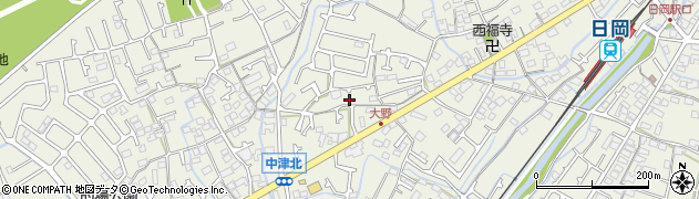 兵庫県加古川市加古川町中津752周辺の地図