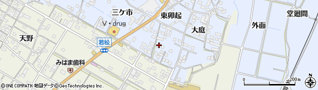 愛知県知多郡美浜町奥田三ケ市23周辺の地図
