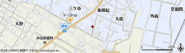 愛知県知多郡美浜町奥田三ケ市31周辺の地図