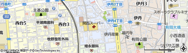 株式会社関西スーパーマーケット　販売促進部周辺の地図