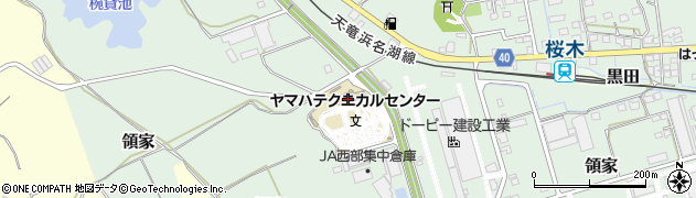 ヤマハテクニカルセンター周辺の地図