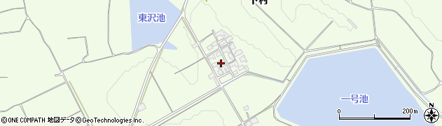 兵庫県加古川市八幡町下村509周辺の地図