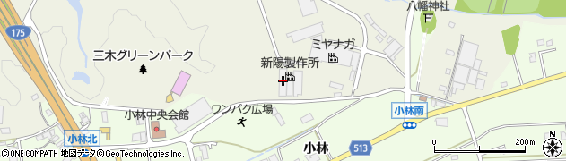 株式会社新陽製作所周辺の地図