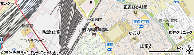 智惠美容室周辺の地図