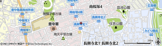 セカンドストリート豊中南桜塚店周辺の地図