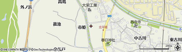 京都府木津川市山城町平尾小島47周辺の地図