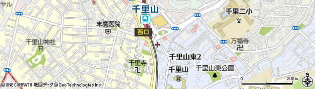 千里山東駅前ビル周辺の地図
