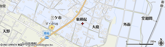 愛知県知多郡美浜町奥田東卯起46周辺の地図