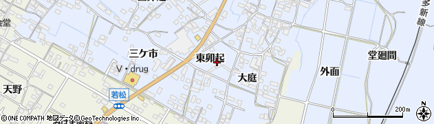 愛知県知多郡美浜町奥田東卯起42周辺の地図