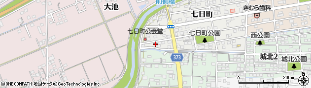 静岡県掛川市七日町210周辺の地図