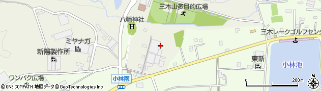 兵庫県三木市福井2365周辺の地図