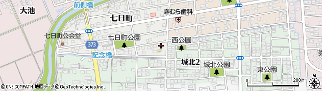 静岡県掛川市七日町17周辺の地図