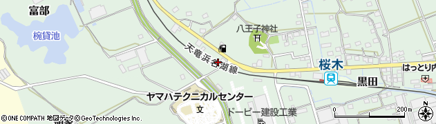 静岡県掛川市富部130周辺の地図