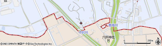 静岡県袋井市見取1612周辺の地図