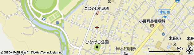 兵庫県高砂市米田町（塩市）周辺の地図
