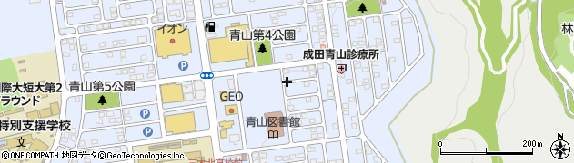 兵庫県三木市志染町青山周辺の地図
