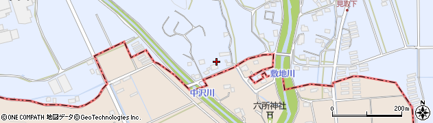 静岡県袋井市見取1612-4周辺の地図
