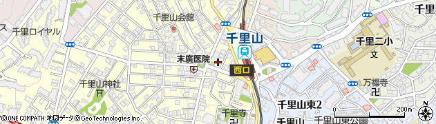 竹村屋学生服店周辺の地図