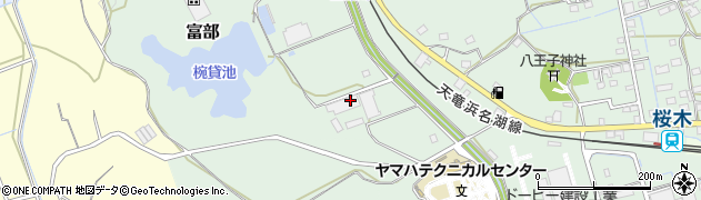 静岡県掛川市富部35周辺の地図