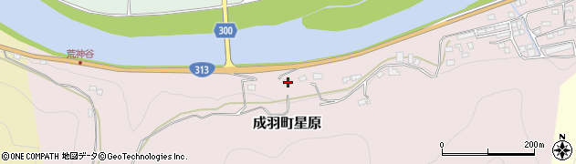 岡山県高梁市成羽町星原254周辺の地図