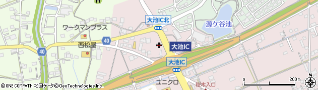 静岡県掛川市大池2715周辺の地図