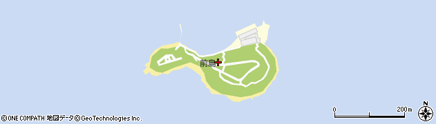 愛知県西尾市東幡豆町（前島）周辺の地図