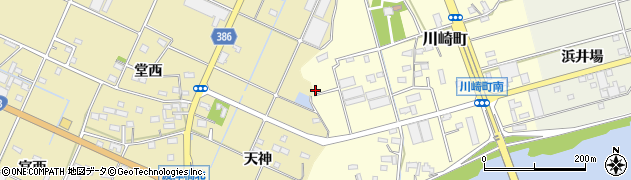 愛知県豊橋市川崎町318周辺の地図