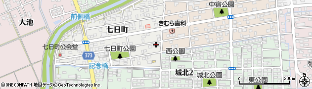 静岡県掛川市七日町35周辺の地図