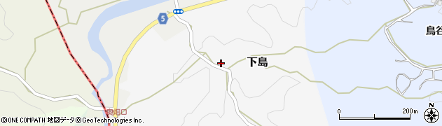 京都府和束町（相楽郡）下島（横枕）周辺の地図