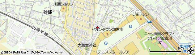 兵庫県加古川市東神吉町出河原910周辺の地図