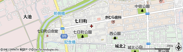 静岡県掛川市七日町52周辺の地図