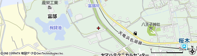 静岡県掛川市富部69周辺の地図