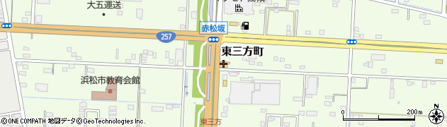 安楽亭 浜松三方町店周辺の地図