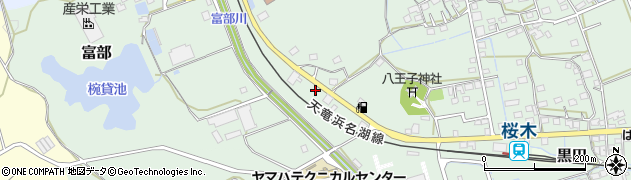 静岡県掛川市富部131周辺の地図
