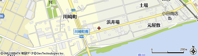 愛知県豊橋市川崎町369周辺の地図