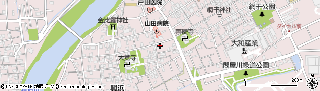 兵庫県姫路市網干区興浜170周辺の地図